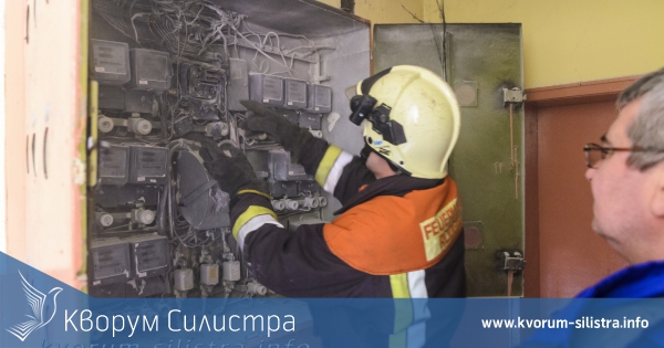 Пожар в центъра на града вдигна на крак местните огнеборци