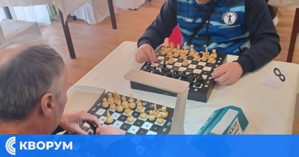 Димо Ангелов от Силистра продължава в първа дивизия на държавното първенство по шахмат за незрящи