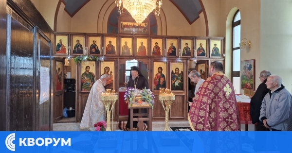 Русенският митрополит Наум възглави света литургия в село Черногор