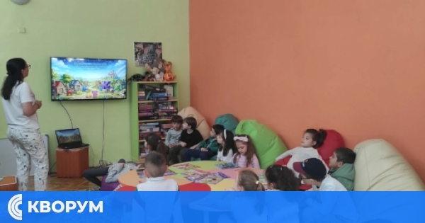 Деца от ДГ "Ян Бибиян" гостуваха в Детския отдел на библиотеката в Силистра