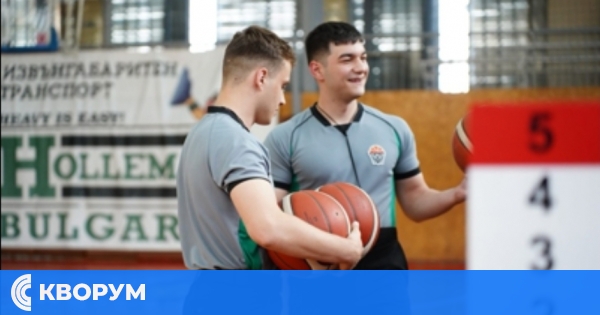 Силистренска съдийска двойка ръководи финала при момчетата U12