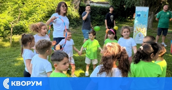 ДГ "Роза" – Силистра събра деца и родители на спортен празник