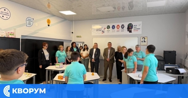 ОУ "Христо Смирненски" – Дулово откри нови STEM кабинети