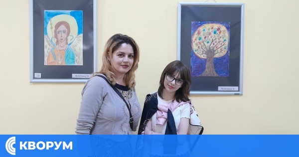 Изложба на малките таланти от Школата по изобразително изкуство бе открита в Регионалната библиотека в Силистра