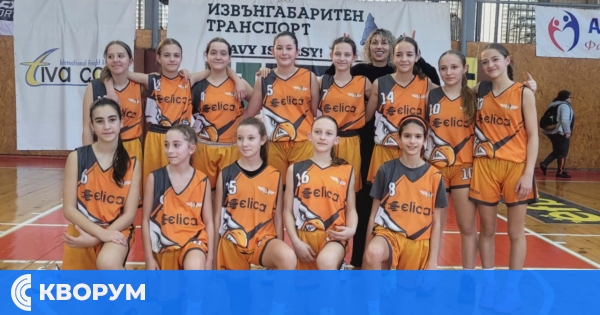 Силистренските баскетболистки до 13 години започват финалите в зала "Триадица"
