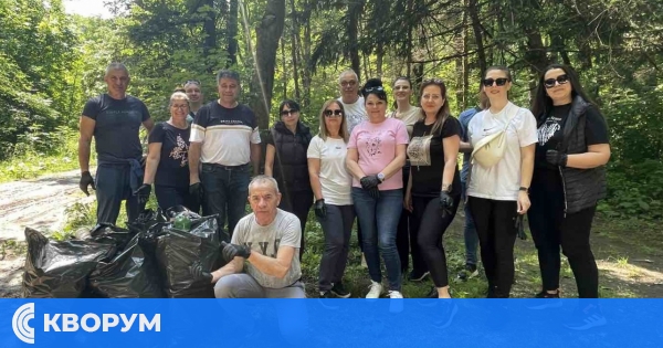 Областна администрация се включи в инициативата " Да изчистим България заедно"
