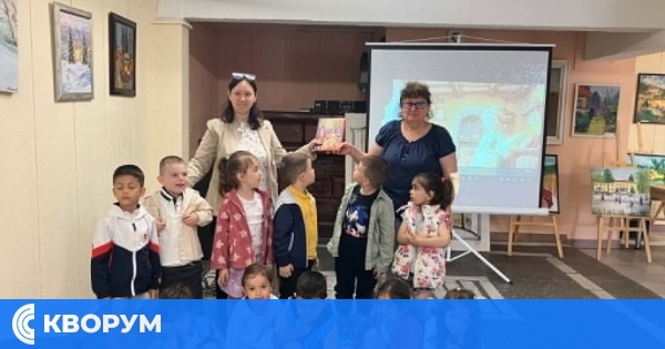 Децата от ДГ "Щастливо детство" и ДГ "Мир" се потопиха в света на приказките в Библиотека – Дулово