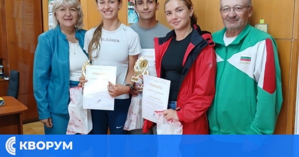 Трима лекоатлети от ОДК – Силистра получиха отличието "Талант на годината"