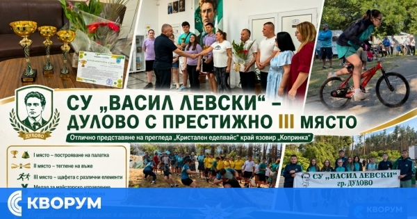 Млади туристи от Дулово спечелиха призови места и отличия на национален форум