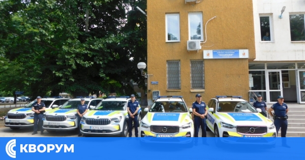 Пет нови автомобила за полицията в Силистра