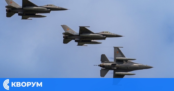 Изтребители F-16 ще прелетят над Кълъраш в неделя сутринта