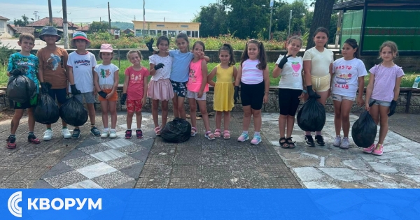 Деца от Старо село учиха как да пазят природата чрез игри и практически дейности