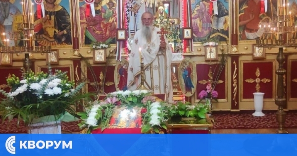 Света литургия беше отслужена в храм "Св. Димитрий" в Калипетрово