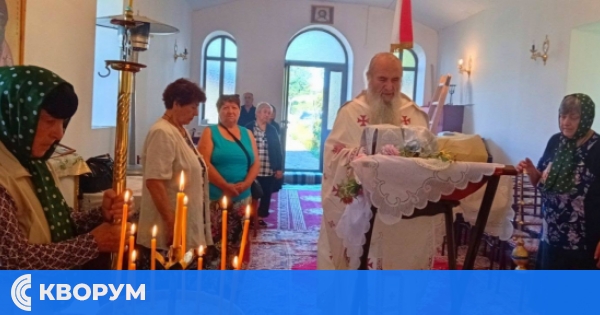 Празнична Света литургия беше отслужена в храма на село Брадвари