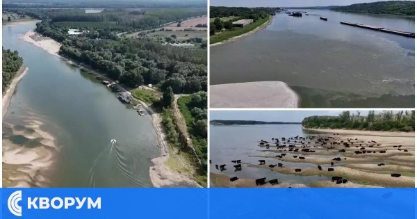 Румъния подготвя 30-дневно извънредно положение в Кълъраш и Констанца заради критично ниския Дунав