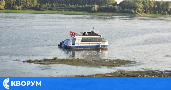 Водният стоеж при Силистра е -98 см, отчетено е ново понижение