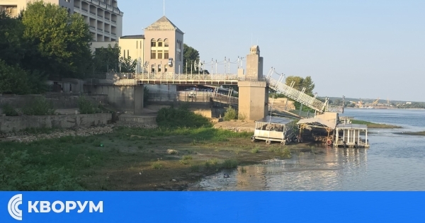 Дунав при Силистра остава на много ниско ниво – минус 101 см и нов спад за денонощие