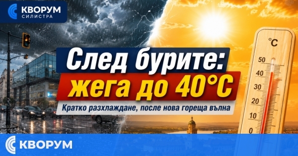 След краткото разхлаждане: До 40 градуса се очакват в края на седмицата