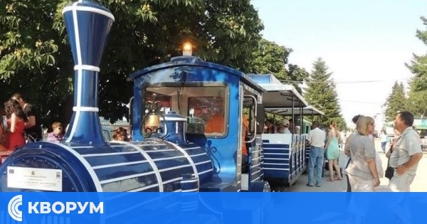 Атракционното влакче в Тутракан ще се движи по специален маршрут за "Речни ноти"