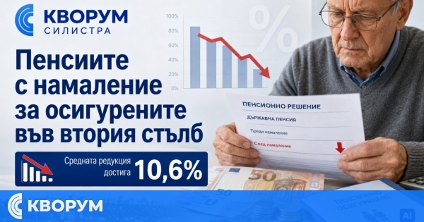 НОИ прогнозира по-голямо намаление на държавните пенсии