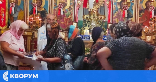 Света литургия беше отслужена в храма "Св. Димитрий Солунски" в Калипетрово