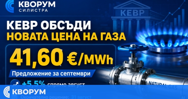 "Булгаргаз" поиска ново поскъпване на природния газ за септември