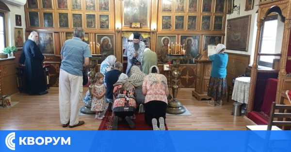 В храм "Света Троица" в Айдемир отбелязаха 13-ата неделя след Петдесетница