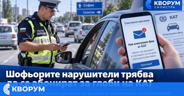 Три еднакви нарушения за година – предлагат задължителна регистрация за електронни глоби