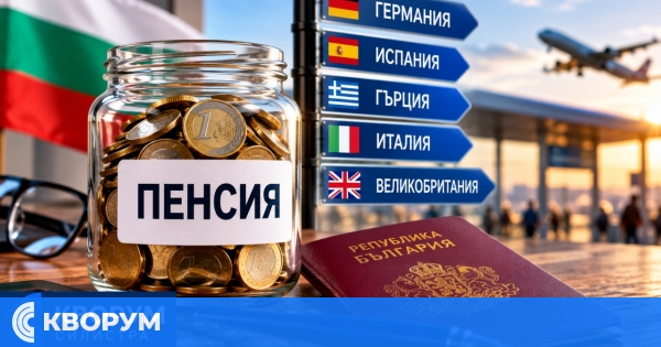 Все повече българи получават пенсии със стаж и от чужбина