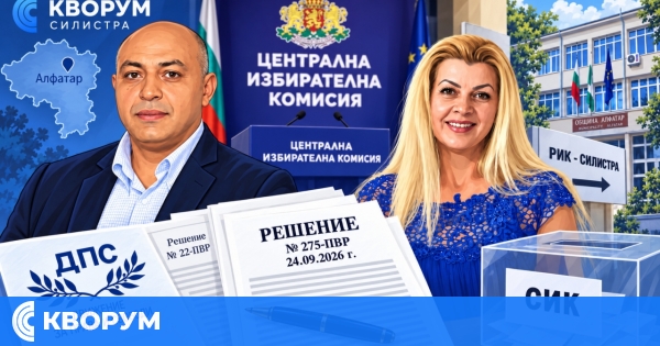 ЦИК отмени решение на РИК-Силистра след жалба на ДПС за консултациите в Алфатар