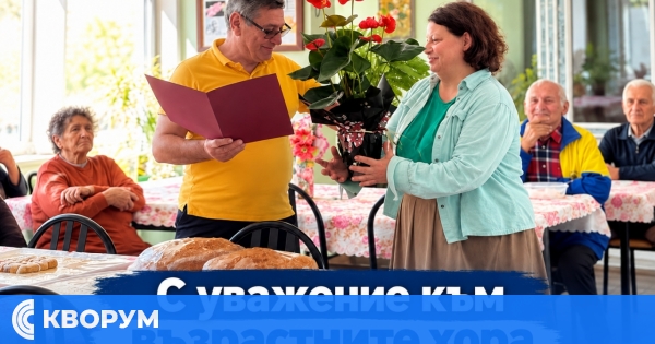 Кметът на Тутракан посети Дома за стари хора по повод Международния ден на възрастните хора