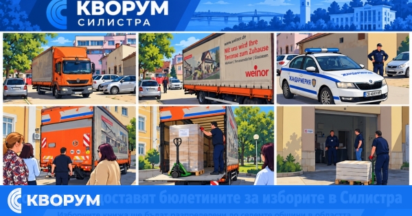 122 941 хартиени бюлетини за президентския вот пристигат в Силистра