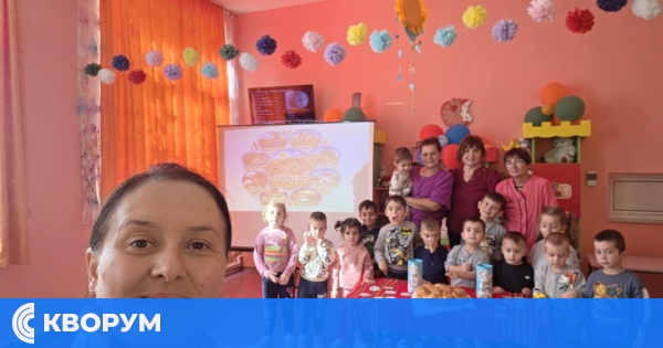 Децата от група "Мир" в Калугерене проследиха пътя на хляба