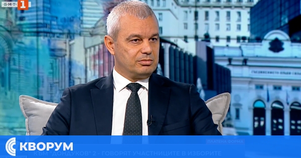 Костадин Костадинов: България трябва да подкрепя мира, а не войната