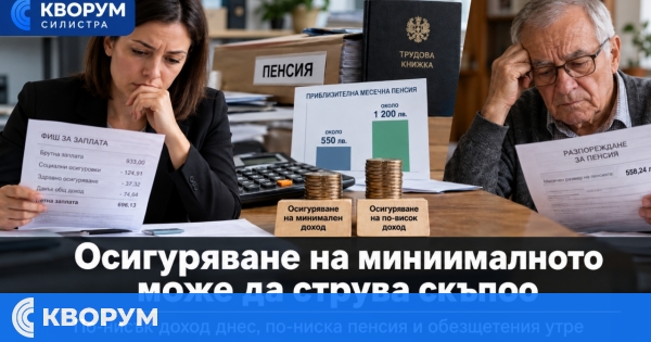 Осигуряване на минималното: какво губим от пенсия, болнични и майчинство