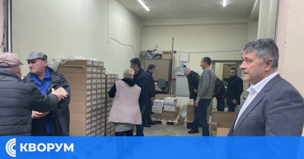 Общините в област Силистра получиха изборните материали за балотажа