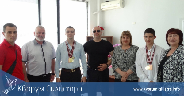 Карате клуб "Славия-Истър" на специална среща с Кмета и Председателя на Обс