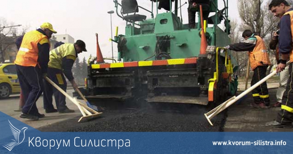 Започва масово асфалтиране на улиците в община Силистра