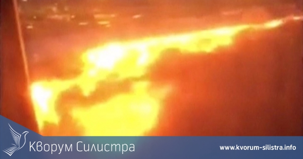 "Мерцедес" е изгорял снощи в Силистра