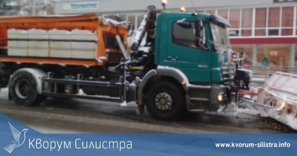 Област Силистра е готова за усложнена зимна обстановка