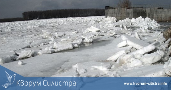 Дунав все още е замръзнал