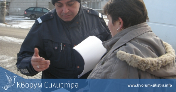 Полицията в Силистра с информационна кампания "Виж кой е районния ти!"