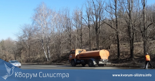 Започна измиването на улиците на Силистра