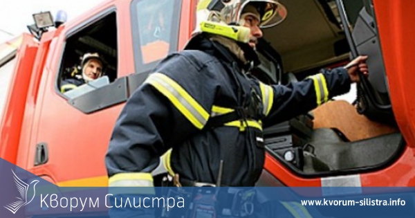 Два пожара гасиха силистренските огнеборци