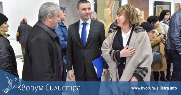 Кандидат-депутати за 20-ти МИР от ГЕРБ бяха официални гости на отбелязването на 45-тата годишнина от откриването на Художествената галерия в Силистра